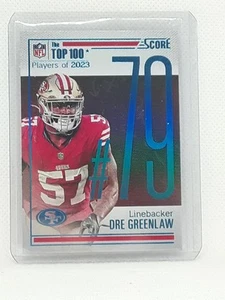 Dre Greenlaw 2024 Score Football - Top 100 - San Francisco 49ers - Bild 1 von 2