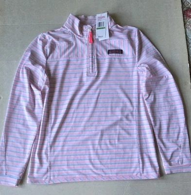 NUEVO CON ETIQUETAS VINEYARD VINES Camisa Oveja Blanca Multi Rayas Rendimiento  Foto 1 de 4