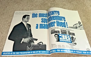 Dec 2 1964 MOTION PICTURE DAILY- 36 HOURS w/ James Garner, Eva Marie Saint Ad - Picture 1 of 7