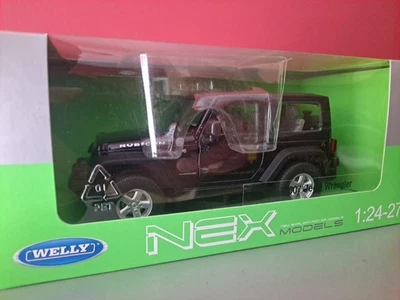 WELLY NEX Diecast 2007  Jeep Wrangler Rubicon 1 24 Scale Car Collection - Image 1 of 4