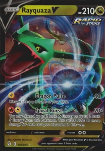 Rayquaza V 110/203 Ultra Rare Evolving Skies Pokémon Card MINT - Bild 1 von 2