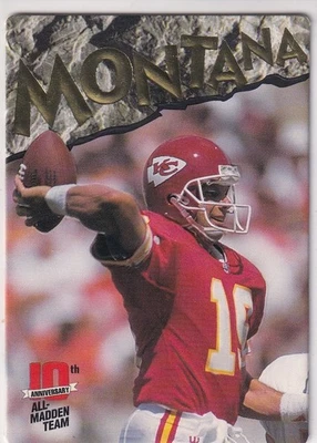 JOE MONTANA 1993 Action Packed All-Madden Team #25 Chiefs - Image 1 of 2