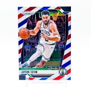 2024-25 Panini Prizm Jayson Tatum Red White Blue Prizm #103 Celtics - Picture 1 of 2
