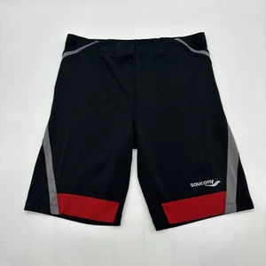 Saucony Shorts Mens Small Black Logo …#29518 - Picture 1 of 10