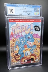 Trog! NES Nintendo Factory Sealed! CGC Graded 10/A++!!