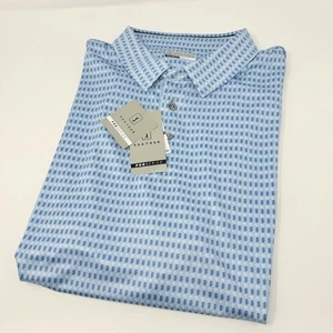 NUEVO CON ETIQUETAS PGA Tour Polo Pro Series XX-Grande Cuello Ligero Hombres Azul Claro Bolsa de Golf - Imagen 1 de 7