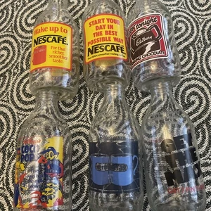 6 Stück x verschiedene Milchflaschen Nescafé Maxwell House und Coco Pops  - Bild 1 von 9