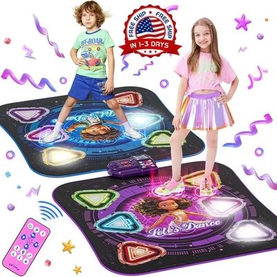 Papel pintado de baile iluminado para 2 jugadores con modos de jugador individual y dob Foto 1 de 4