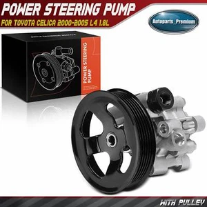 Power Steering Pump with Pulley for Toyota Celica 2000-2005 L4 1.8L 4431020830 - Picture 1 of 9