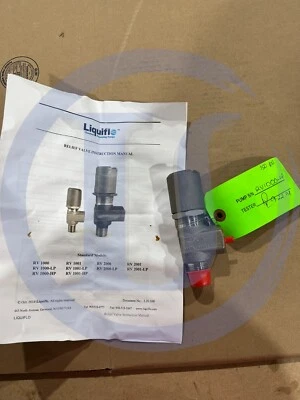 Liquiflo RV1000-HP High Pressure 316 Stainless Relief Valve - Image 1 of 4