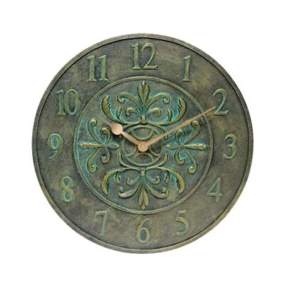 Infinity Instruments LTD. Flor Blanca Bronce Envejecido 15 pulgadas Decorativo Exterior... Foto 1 de 4