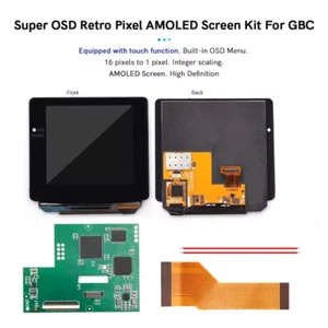 GameBoy Color: Kit de pantalla AMOLED laminado - Imagen 1 de 3