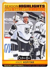2021-22 O-Pee-Chee (Upper Deck OPC) NHL Hockey Trading Cards Pick List 401-600
