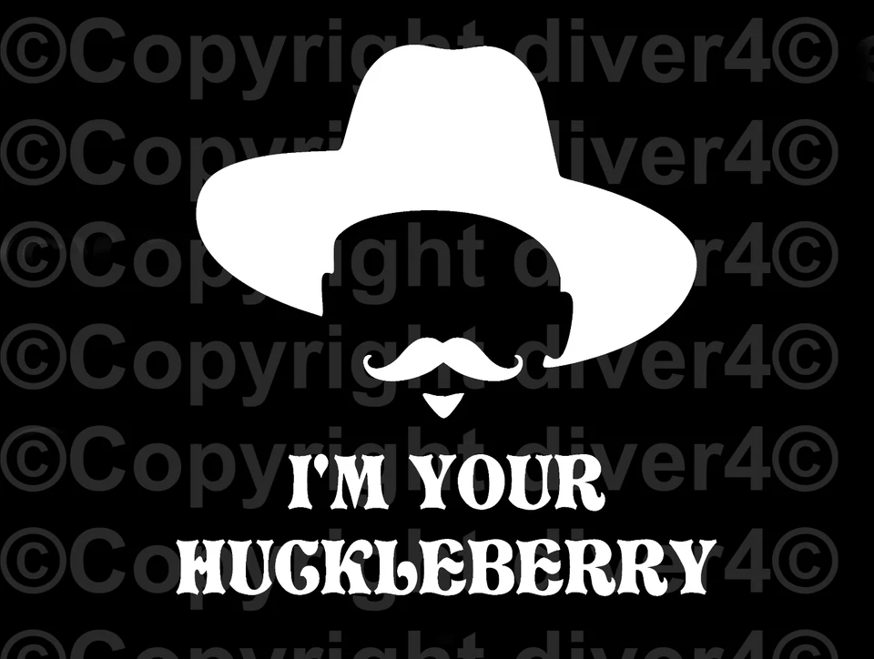 Soy tu Huckleberry # 2 Doc Holiday Bumper Sticker Vendedor en EE. UU. Foto 1 de 4