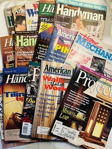 Lot of 15 Interior WOODWORKING MAGAZINES DIY Walls Fireplace Columns Tiles Decor - Bild 1 von 16