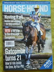 HORSE & HOUND / 2003 JULY 24 / HAVING IT ALL, BABIES AND WINNING - Picture 1 of 1