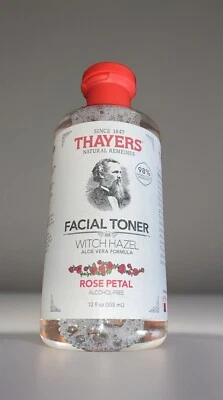 Tónico facial Thayers Witch Hazel Rose Pétalo Aloe Vera 98 % natural 12 fl. oz. Nuevo Foto 1 de 4