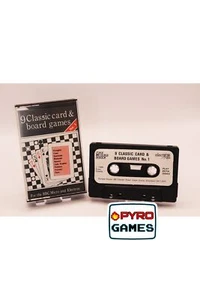9 Classic Card & Board Games No.1 - Micro User - BBC Micro / Acorn Electron - Picture 1 of 1