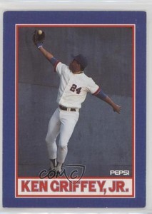 1991 Pepsi Ken Griffey Sr/Jr Food Issue Ken Griffey Jr #3-8 HOF