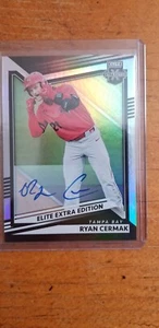 2022 PANINI ELITE EXTRA EDITION RYAN CERMAK AUTOGRAPH - Picture 1 of 2