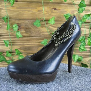 GUESS Damen Pumps Seeri Mary Jane schwarz Leder 7,5 Medium gebraucht 2025 - Bild 1 von 7