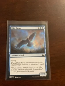 Magic the Gathering Modern Masters 2017 Mist Raven - Picture 1 of 2