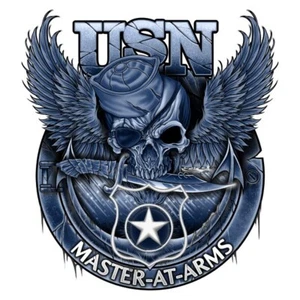 Master At Arms Rate Decal - USN Rate Decal - 4" Decal - US Navy MA Decal - Picture 1 of 2