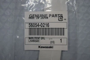 Kawasaki OEM Front Grill Decal 56054-0216 - Picture 1 of 2