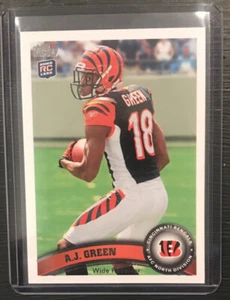 A.J. Green Rookie Card 2011 Topps #151A running to the left Variation. AJ Green - Picture 1 of 2