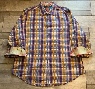 Robert Graham Nasir Long Sleeve Shirt Size XL - Image 1 of 4