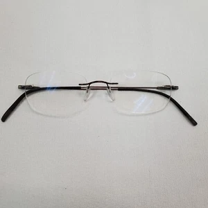 Silhouette 5500 Rimless Eyeglass Frame Brown 49 19 150 - Picture 1 of 8