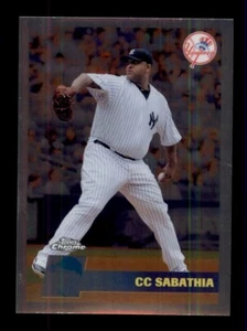 2011 TOPPS CHROME VINTAGE CHROME #VC23 CC SABATHIA NEW YORK YANKEES - Picture 1 of 2