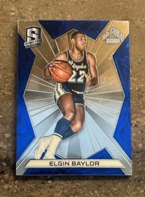 2015-16 Elgin Baylor Spectra #87/125 AZUL Los Angeles Lakers #69 Russell en la parte posterior Foto 1 de 2