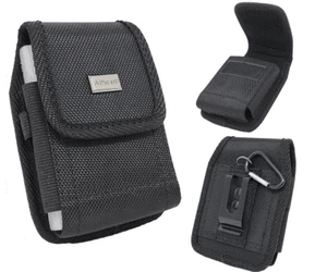 For Samsung Galaxy Z Flip6, Z Flip5,Z Flip4 Rugged Holster Clip Pouch Nylon Case - Picture 1 of 8