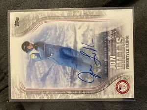 2018 Topps Olympics Autograph USA-43 Jon Lillis Base - Picture 1 of 1
