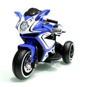 6V Kids Electric Motorcycle Ride on Motorcycle for 3-4 Years Boys Blue - Picture 1 of 11