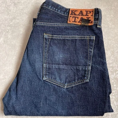 Kapital Red Ear Denim W34 Used Chainstitch JAPAN - Image 1 of 4