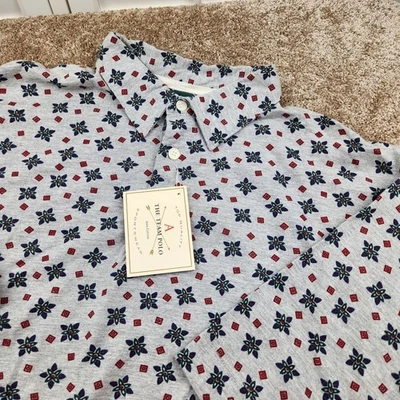 THE ARROW COMPANY Golf POLO Shirt XXL New W/ Tags Geometric Southwest Aztec - Image 1 of 4