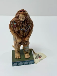 Figura León Cobarde Jim Shore Mago de Oz Mejor Te Espero Outside - Imagen 1 de 3