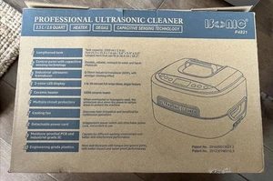NEW iSonic P4821 - Professional Ultrasonic Cleaner - 2.6 Qt 60W Stack Transducer - Picture 1 of 5