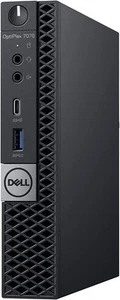 Dell OptiPlex 7070 Micro i5-8500 bis zu 32GB RAM & 256GB SSD / WLAN / Win 11 - Bild 1 von 4