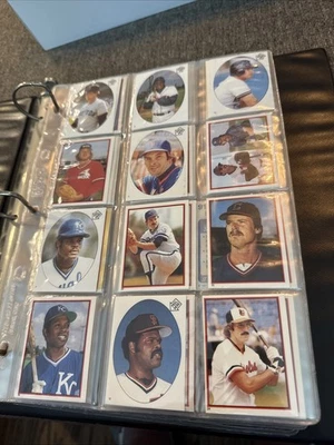 1983 Topps LOT OF 304 Baseball Album Stickers MINT In Binder Gold Foil All Stars - Image 1 of 4