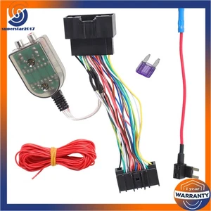 Plug&Play Wire Harness Radio Add A Subwoofer Amplifier For Fiesta Explorer 11-18 - Picture 1 of 10