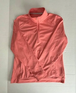 Chaqueta PUMA Para Mujer Rosa Jersey CLOUDSPUN Rockaway Golf 1/4 Cremallera Talla Mediana - Imagen 1 de 9