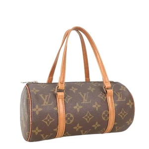 Authentic and rare Louis Vuitton Monogram M51367 Papillon 22 hand pouch handbag - Picture 1 of 12