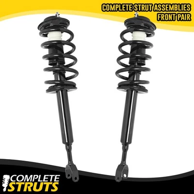 2000-2004 Audi A6 Front Quick Complete Struts & Coil Spring Assemblies Pair Foto 1 de 4