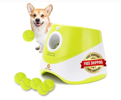 Máquina Lanzador Automático Con 12 Pelotas Para Perros Distancia De 10 a 40 Pies Foto 1 de 4