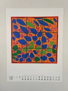 MATISSE, “ IVY IN FLOWER, 1958” ART PRINT EXTRACTED FROM 1992 CALENDAR - Picture 1 of 8