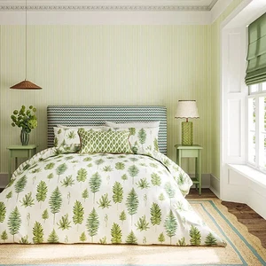 Sanderson Options Fernery Duvet Cover Set Double Green - Picture 1 of 1