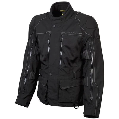 Scorpion Yosemite Mens Textile Motorcycle Jacket Black SM - Image 1 of 3